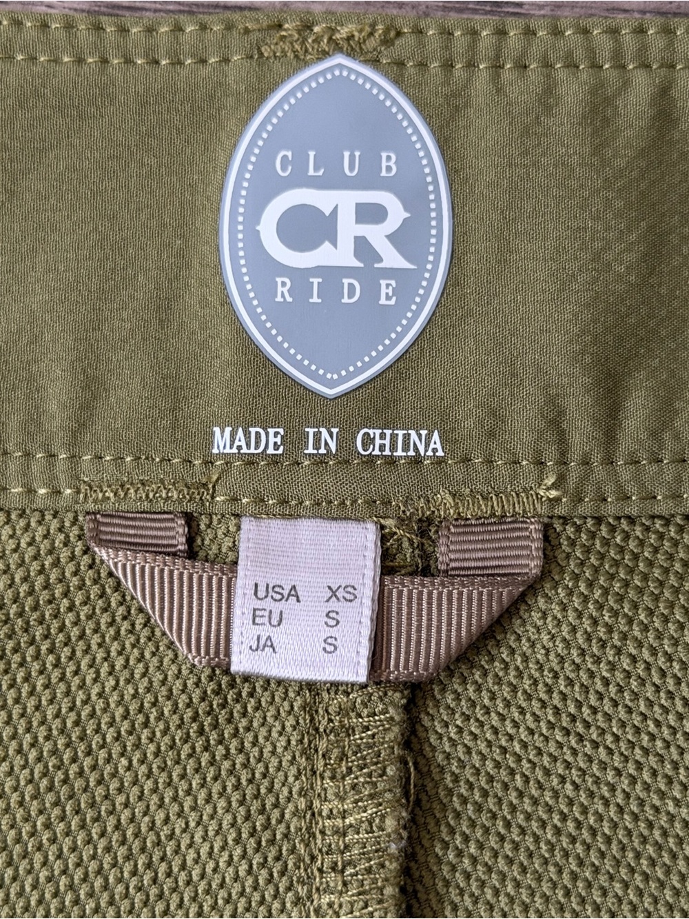Club Ride Womens Element Cargo Pants Olive Glow Size XS MTB Hiking Cycling - Picture 6 of 13